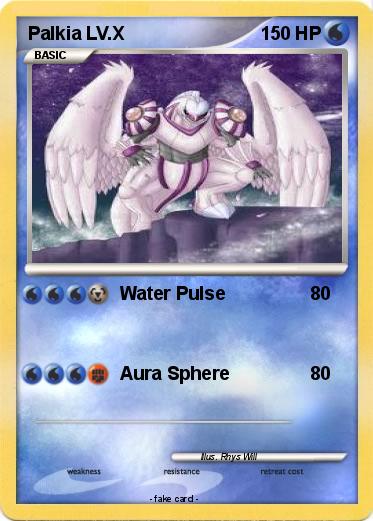 Pokemon Palkia LV.X