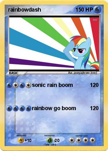 Pokemon rainbowdash
