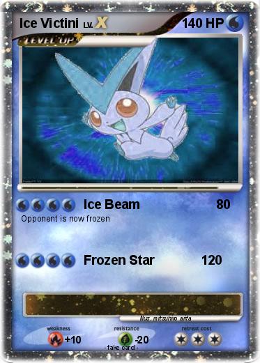 Pokemon Ice Victini