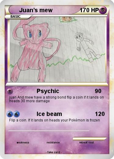 Pokemon Juan’s mew