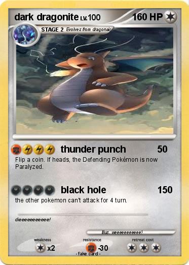 Pokemon dark dragonite