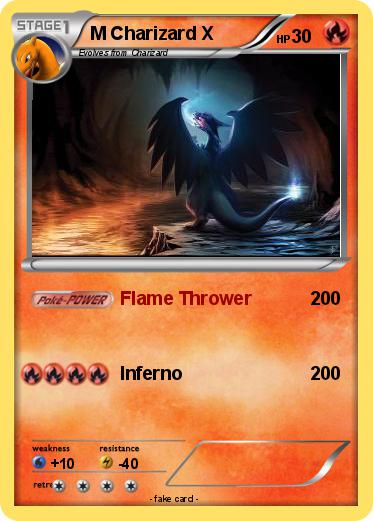 Pokemon M Charizard X