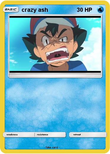 Pokemon crazy ash