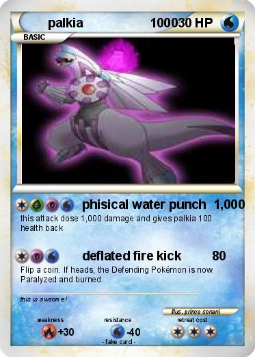 Pokemon palkia                   1000