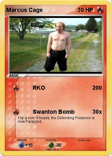 Pokemon Marcus Cage