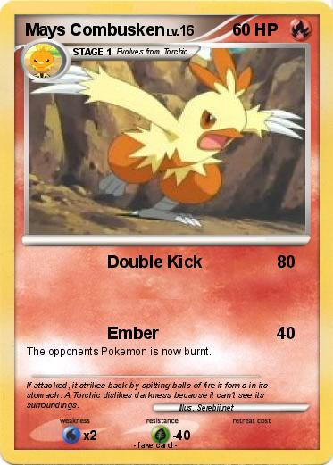 Pokemon Mays Combusken