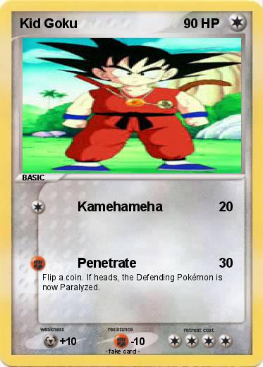 Pokemon Kid Goku