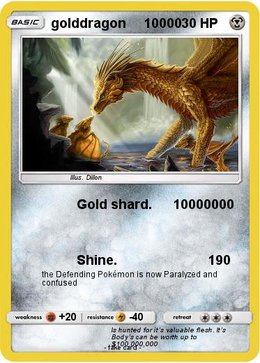 Pokemon golddragon     10000