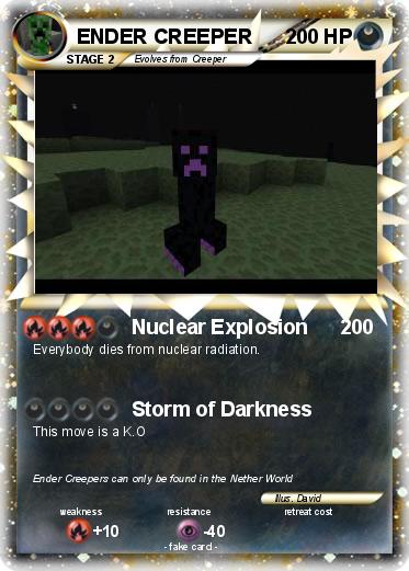 Pokemon ENDER CREEPER