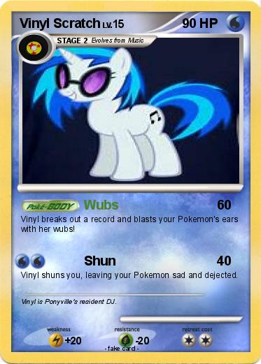 Pokemon Vinyl Scratch