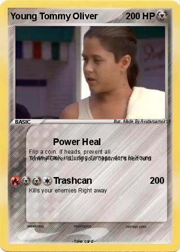 Pokemon Young Tommy Oliver