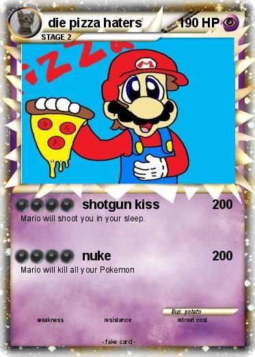 Pokemon die pizza haters