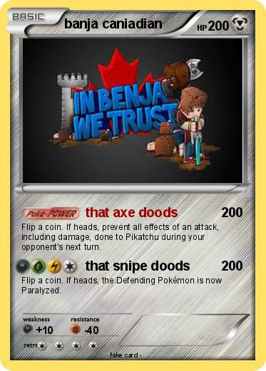 Pokemon banja caniadian