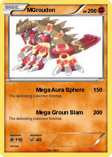 Pokemon MGroudon