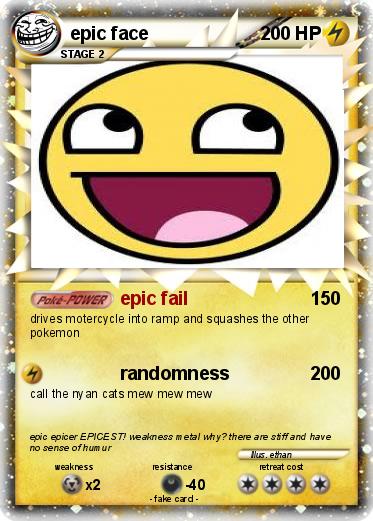 Pokemon epic face