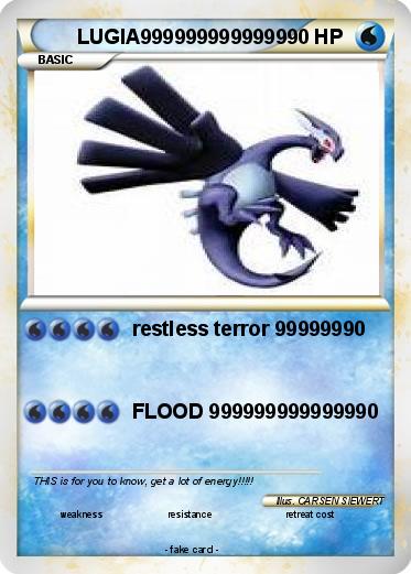 Pokemon LUGIA9999999999999