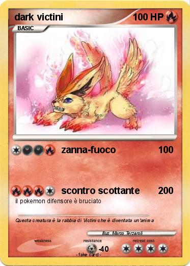 Pokemon dark victini