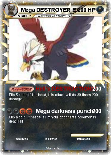Pokemon Mega DESTROYER EX