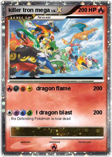 Pokemon killer tron mega