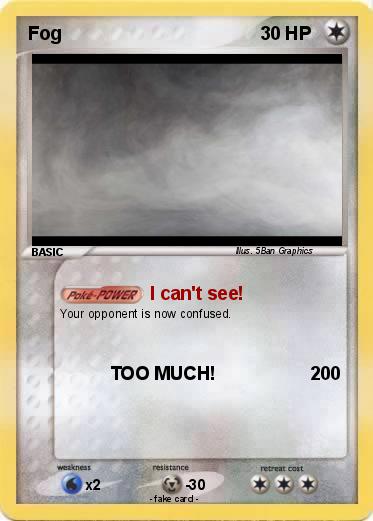 Pokemon Fog