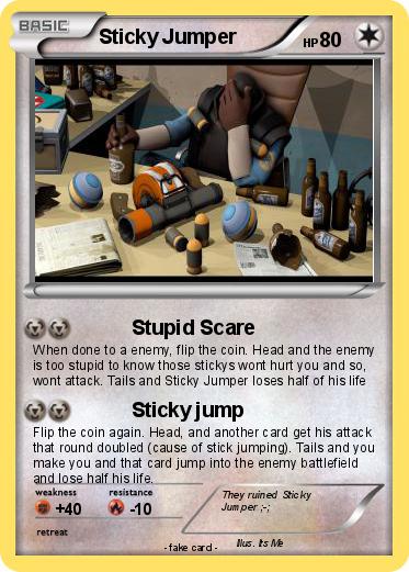 Pokemon Sticky Jumper