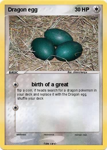 Pokemon Dragon egg