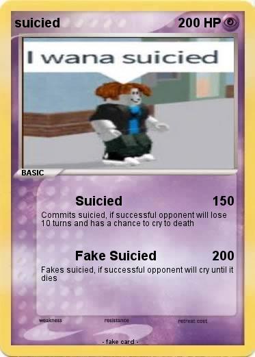 Pokemon suicied