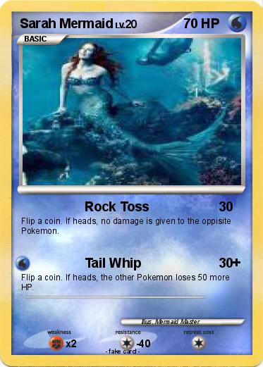 Pokemon Sarah Mermaid