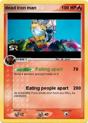 Pokemon dead iron man