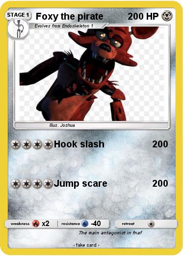 Pokemon Foxy the pirate