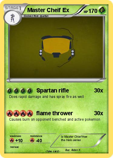 Pokemon Master Cheif Ex