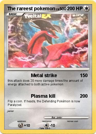 Pokemon The rareest pokemon