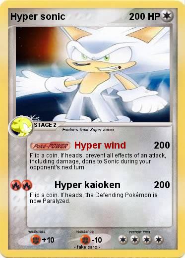 Pokemon Hyper sonic