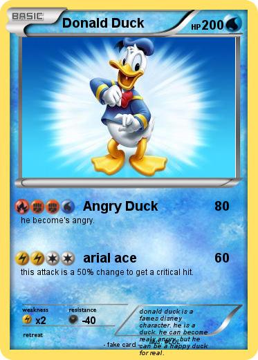Pokemon Donald Duck