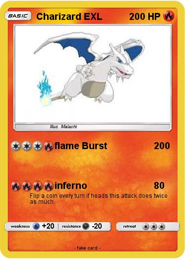 Pokemon Charizard EXL