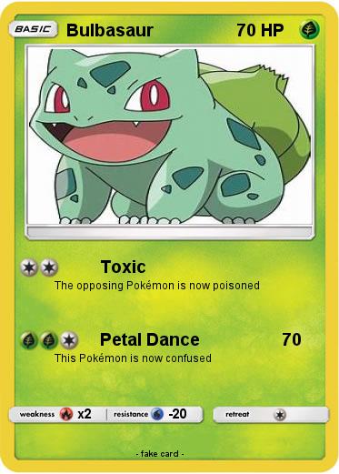 Pokemon Bulbasaur