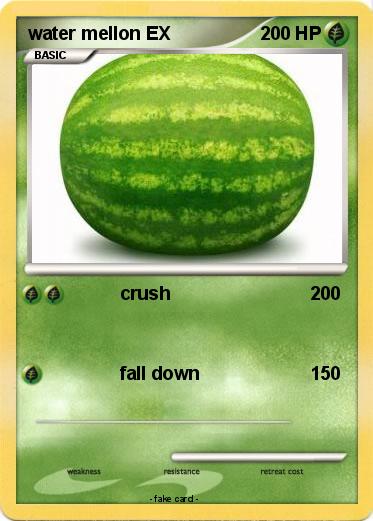 Pokemon water mellon EX