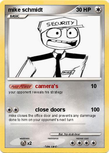 Pokemon mike schmidt