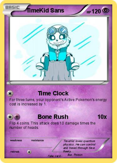 Pokemon TimeKid Sans