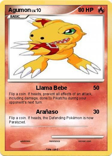 Pokemon Agumon