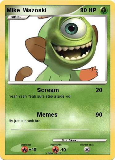 Pokemon Mike  Wazoski