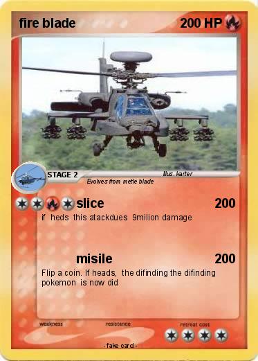 Pokemon fire blade