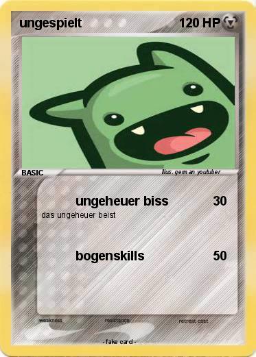 Pokemon ungespielt