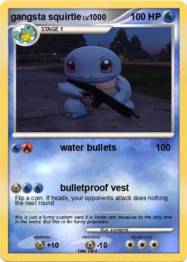 Pokemon gangsta squirtle