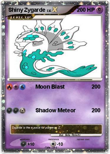 Pokemon Shiny Zygarde