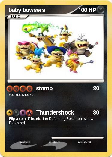 Pokemon baby bowsers
