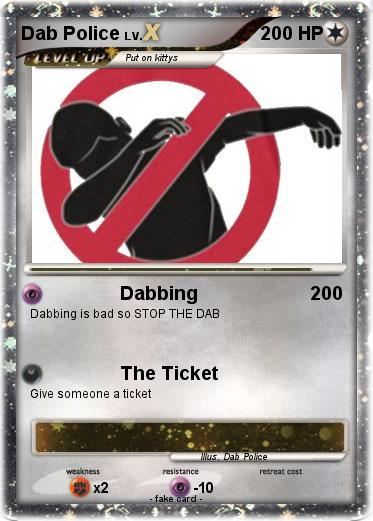 Pokemon Dab Police