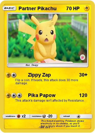 Pokemon Partner Pikachu