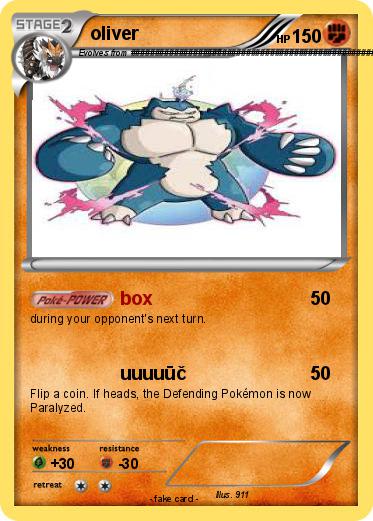 Pokemon oliver