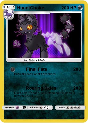 Pokemon HauntChoke